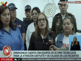 Caracas | Gobierno Nacional inaugura sala de emergencia del Hospital Dr. José Gregorio Hernández