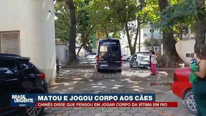 Chinês preso por matar jovem disse que pensou em jogar corpo da vítima em