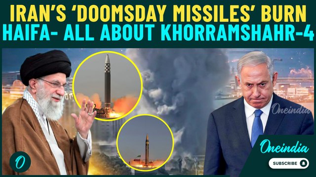 Iran Fires DEADLIEST Khorramshahr-4 ‘Doomsday Missiles’ on Haifa; 80 Israeli Targets in One Strike?