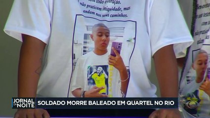 Soldado morre baleado dentro de quartel no Rio de Janeiro