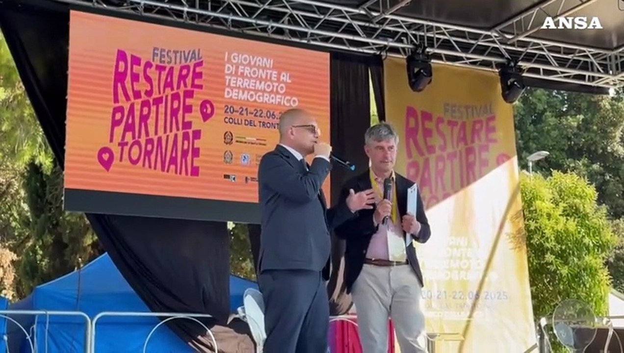 Post-sisma 2016, Castelli: "Restare e' un diritto, tornare e' una possibilita'"