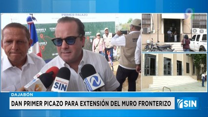 Primer palazo para extensión en construcción de muro fronterizo | Primera Emisión SIN