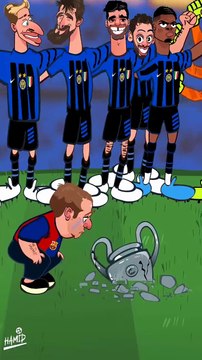 Inter fans🤝 Real Madrid fans right now-اینتریا 🤝 رئالیا هم اکنون-#intervsbarca#inter#barca#championsleague#realmadrid#hamidsahari