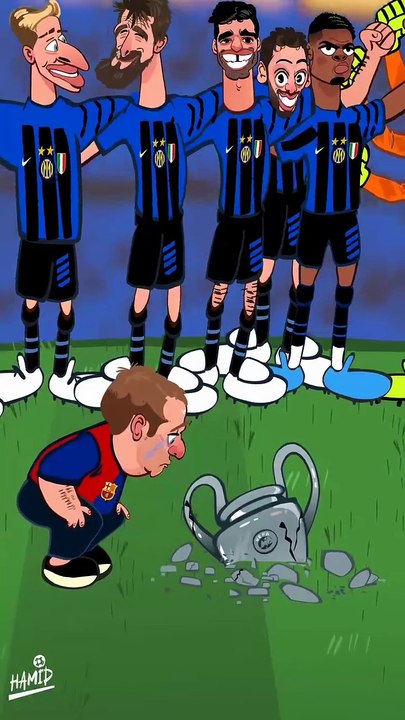 Inter fans🤝 Real Madrid fans right now-اینتریا 🤝 رئالیا هم اکنون-#intervsbarca#inter#barca#championsleague#realmadrid#hamidsahari
