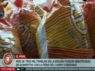 Táchira | Feria del Campo Soberano benefició a más de 3 mil familias de El Piñal