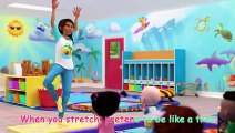 Baby Yoga Song _ CoComelon Nursery Rhymes _ Kids Songs(480P)