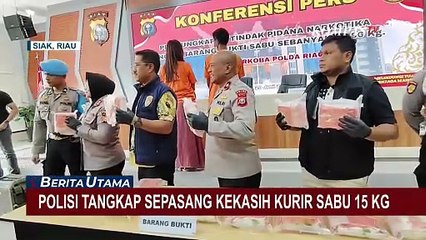 Sepasang Kekasih Jadi Kurir Sabu 15 Kg di Riau, Sembunyikan dalam Durian Musang King