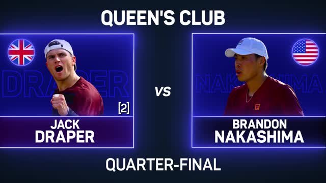 Draper secures Wimbledon top-four seeding after reaching Queen's semis