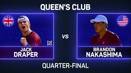 Draper secures Wimbledon top-four seeding after reaching Queen's semis
