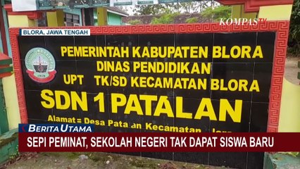 Sekolah Negeri di Blora Tidak Dapat Siswa Baru, Akan Di-Regrouping