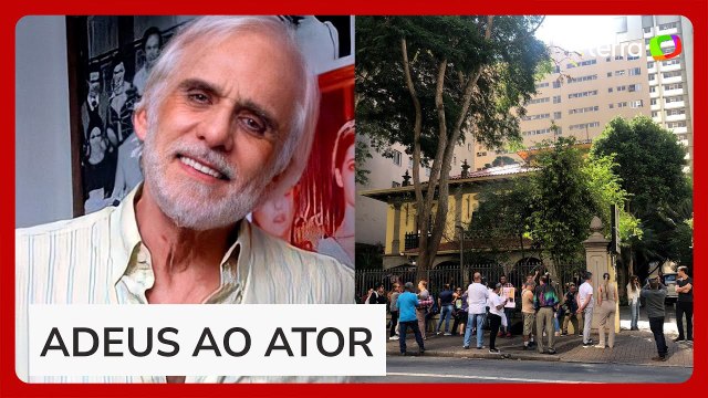 Fãs, famosos e familiares se despedem de Francisco Cuoco em São Paulo