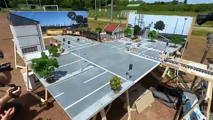 Fast and Furious final race (Supra VS Charger) behind the scene with miniatures