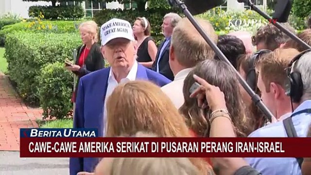 Tak Netral! Amerika Serikat Cawe-cawe di Pusaran Perang IranIsrael