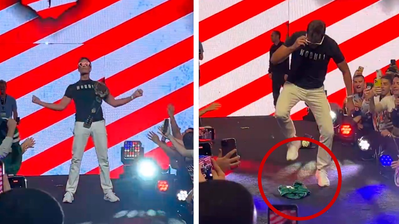 NFL: Caos en el Fanatics Fest, Tom Brady se reencuentra con Eli Manning y esto sucedió