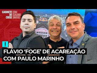 Flávio Bolsonaro 'foge' de acareação com Paulo Marinho
