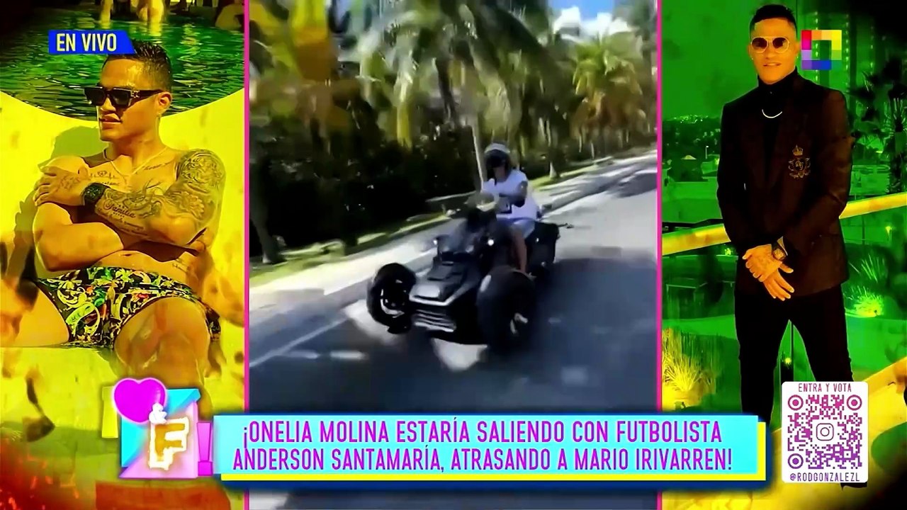 ONELIA ESTARÍA SALIENDO CON FUTBOLISTA ANDERSON SANTAMARÍA | Willax