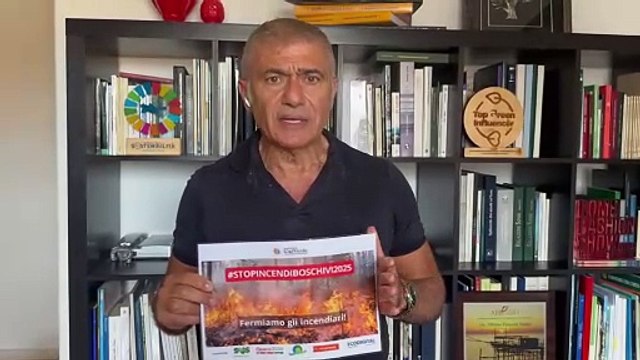 Pecoraro Scanio - STOP INCENDI (20.06.25)