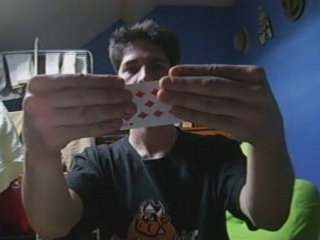 Lévitation de carte