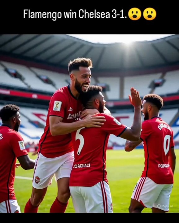 Chelsea beaten by Flamengo 3-1
