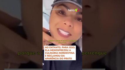 Backing vocal de Zezé di Camargo e Luciano chama comida nordestina de “lavagem”