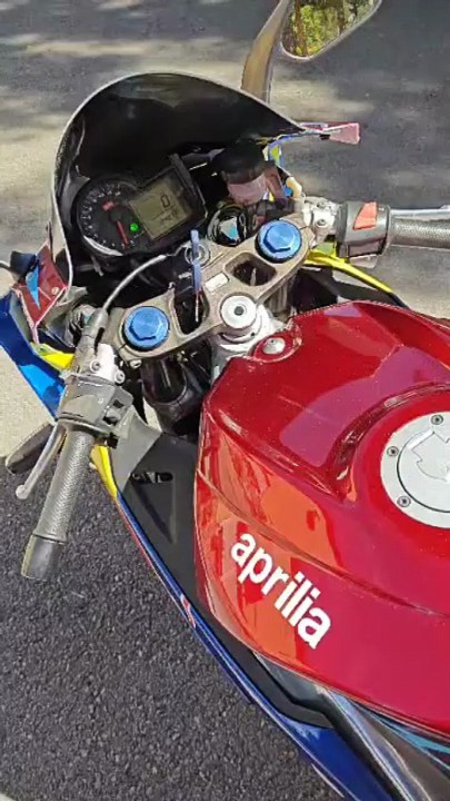 Aprilia rs 125 2t escape doble salida pure sound