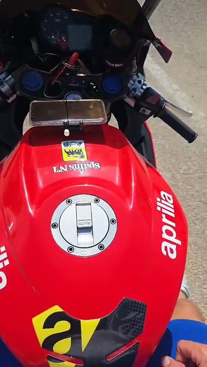 Aprilia rs 125 2t warm up arrow exhaust