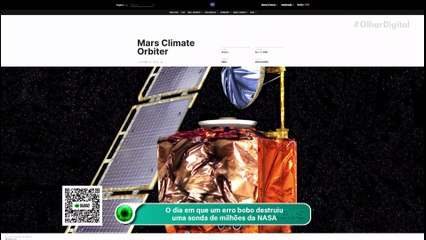 O dia em que um erro bobo destruiu uma sonda de milhões da NASA