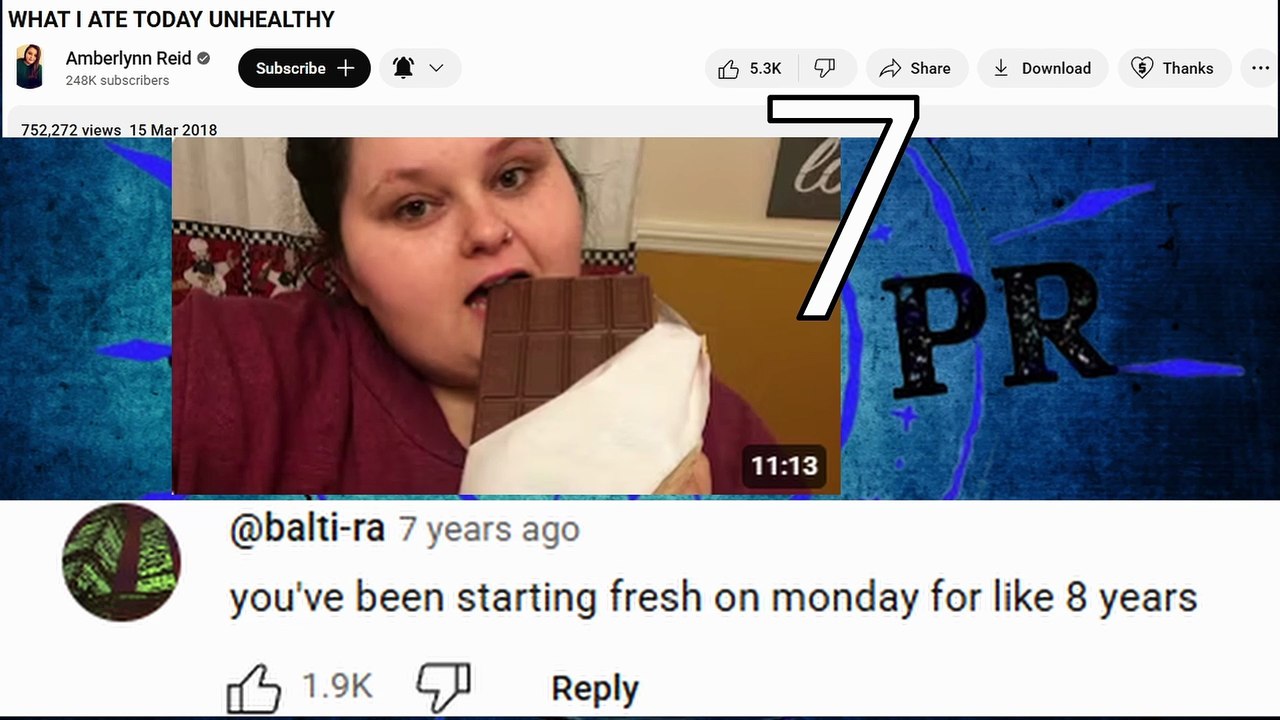 (1)Top 10 Liked Comments on Amberlynn Reid’s Top 3 Videos