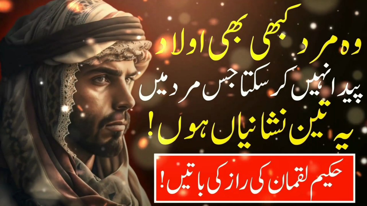 Wo Mard Kabhi Bhi Aulad Paida Nhi Kar Sakta Jis Mein Ye 3 Nishaniya Hun | Best Urdu Quotes | Islamic Quotes | Urdu Stories | Motivational Quotes