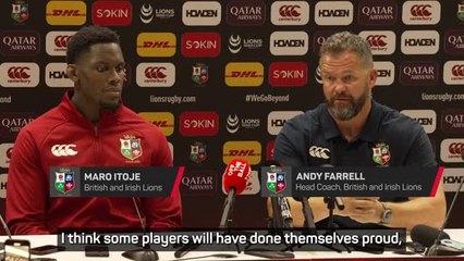 Lions have 'a lot of lessons to learn' after defeat to Argentina