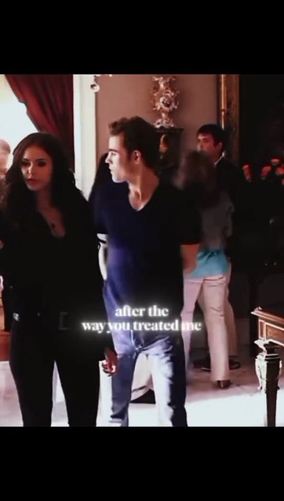 Katherine and Stefan trying to deal | The Vampire Diaries