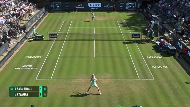 Sabalenka comes back from the brink to make Berlin semi-finals