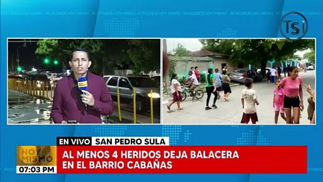 Al menos 4 heridos deja enfrentamiento armado en el barrio Cabañas, en San Pedro Sula