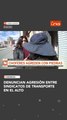 Denuncian agresión entre sindicatos de transporte en El Alto