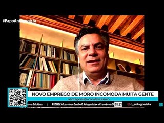 “O emprego de Moro não o elimina da disputa”, diz Diogo Mainardi