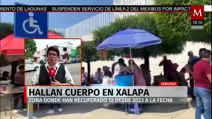 Hallan cuerpo en Xalapa en zona donde han recuperado 12 cuerpos de 2023 a la fecha