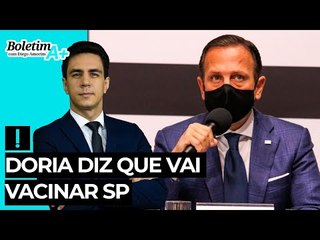 Doria diz que vai vacinar SP