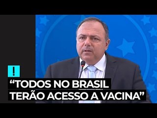 Pazuello: "Não podemos dividir o Brasil num momento difícil"
