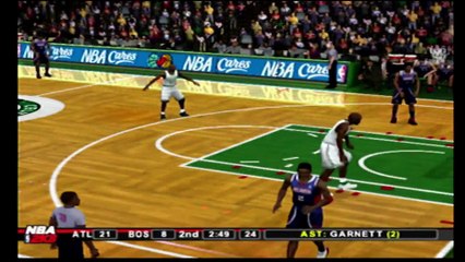 NBA 2K8 Celtics vs Hawks