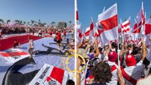 Afición del River Plate sorprende con bandera gigante; ¿intimidan a Rayados?