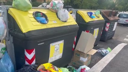 Rifiuti a Roma: di nuovo in affanno la raccolta a Monte Sacro