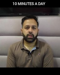 Practicing 10 Minutes a day can bring you results in one month