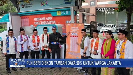 HUT Jakarta 2025: PLN Beri Diskon Tambah Daya 50 Persen, Berlaku 19 Juni Hingga 2 Juli 2025