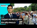 Toque de recolher em São Paulo