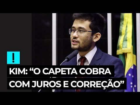O capeta cobra com juros , diz Kim Kataguiri em discurso pela presidência da Câmara dos Deputados