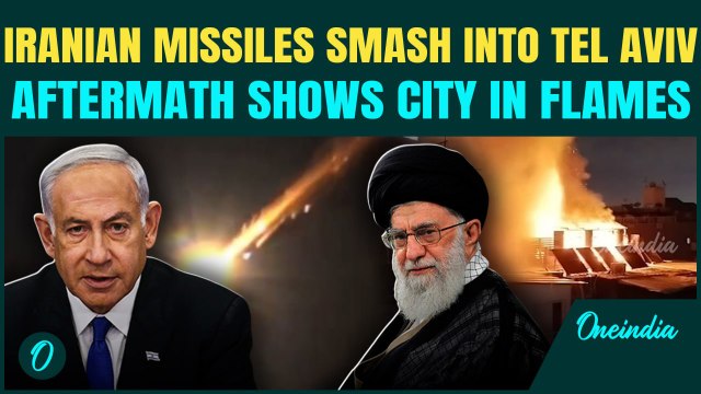 VIDEO; Iran’s ‘Ballistic Booster’ SMASHES Into Tel Aviv: 18th Wave Reduces Tel Aviv to Fiery Ruins