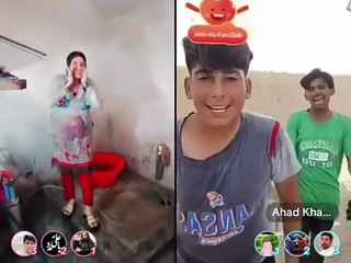 Ahad khan vs sana Heer new punishments on tiktok live match