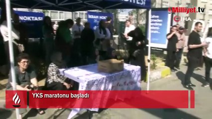 YKS maratonu! İlk oturum başladı