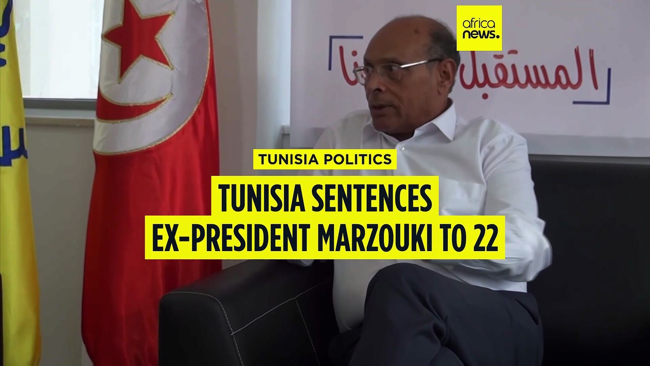 Former Tunisian president Moncef Marzouki sentenced to 22 years in absentia