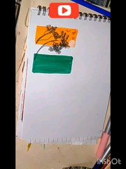 Beautifull nature drawing easy with brush pen.